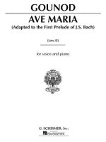 Ave Maria: Low Voice in D