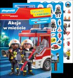 Akcje w mieście. Playmobil Action Heroes. Tatuaże i naklejki
