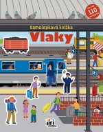 Samolepková knižka Vlaky