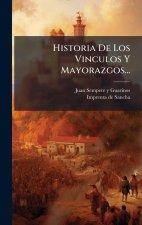 Historia De Los Vinculos Y Mayorazgos...