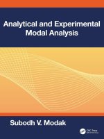 Analytical and Experimental Modal Analysis