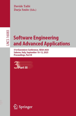 Software Engineering and Advanced Applications