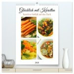 Glücklich mit Karotten (hochwertiger Premium Wandkalender 2026 DIN A2 hoch), Kunstdruck in Hochglanz