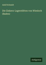 Die Zinkerz-Lagerstätten von Wiesloch (Baden)