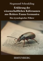 Erklärung der wissenschaftlichen Käfernamen aus Reitters Fauna Germanica