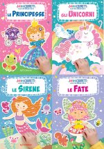 Fate-Principesse-Unicorni-Sirene. Minicoloretti. Libri dei piccoli