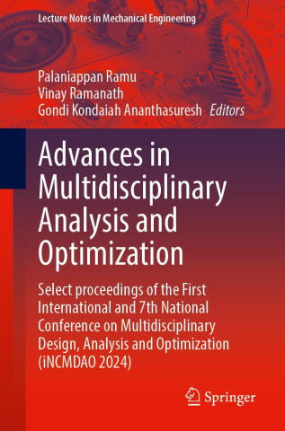 Advances in Multidisciplinary Analysis and Optimization