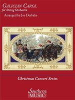 Traditional; Arr. Derhake: Galician Carol for String Orchestra Score and Parts