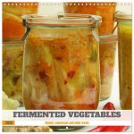 FERMENTED VEGETABLES (Wall Calendar 2026 12 × 12 Inch) CALVENDO 12 Month Wall Calendar