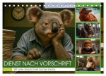 Dienst nach Vorschrift (Tischkalender 2026 DIN A5 quer), CALVENDO Monatskalender