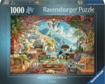 Puzzle Pohádkový výhled na Středomoří 1000 dílků