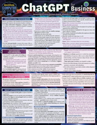 ChatGPT for Business: a QuickStudy Laminated Reference Guide