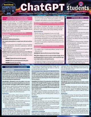 ChatGPT for Students: a QuickStudy Laminated Reference Guide