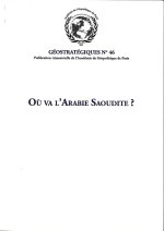 OÙ VA L'ARABIE SAOUDITE ?