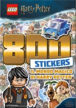 magico mondo di Harry Potter. 800 stickers. Lego Harry Potter