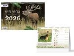 Myslivecký kalendář 2026 - stolní kalendář