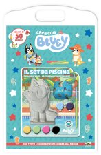 set da piscina. Crea con Bluey