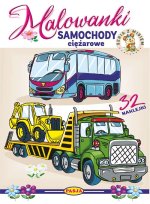 Samochody ciężarowe. Malowanki - seria z misiem