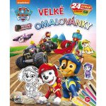 Velké omalovánky Tlapková patrola