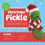 CHRISTMAS PICKLE CROCHET KIT