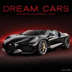 Dream Cars 2026 12 X 12 Wall Calendar