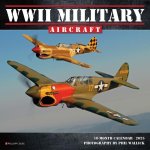 WWII Military Aircraft 2026 7 X 7 Mini Wall Calendar