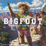 Bigfoot Travels the World 12 X 12 Wall Calendar