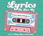 Lyrics to Live by 2026 5.4 X 6.2 Box Calendar