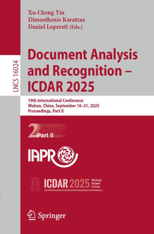 Document Analysis and Recognition - ICDAR 2025