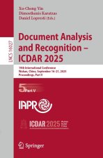 Document Analysis and Recognition - ICDAR 2025