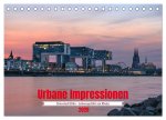 Urbane Impressionen: Domstadt Köln - Lebensgefühl am Rhein (Tischkalender 2026 DIN A5 quer), CALVENDO Monatskalender