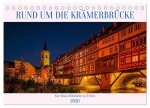 Rund um die Krämerbrücke - Ein Stück Mittelalter in Erfurt (Tischkalender 2026 DIN A5 quer), CALVENDO Monatskalender