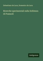 Ricerche sperimentali sulla Solfatara di Pozzuoli