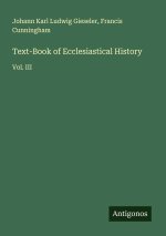 Text-Book of Ecclesiastical History