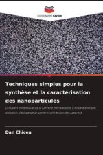 Techniques simples pour la synthèse et la caractérisation des nanoparticules