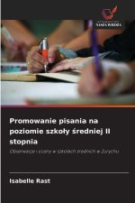 Promowanie pisania na poziomie szko¿y ¿redniej II stopnia