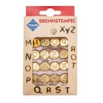 Brennstempel Buchstaben M-Z 16tlg
