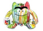 Pequeño peluche Monstruo de colores Multicolor 15cm