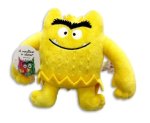 Pequeño peluche monstruo de colores Amarillo 15cm