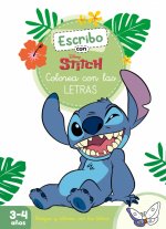 Escribo con stitch:colorea con letras