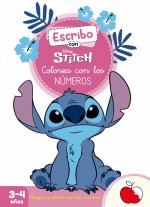 Escribo con stitch:colorea con numeros