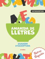 (CAT).AMANIDA DE LLETRES.QUADERN D'ESCRIPTURA