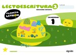 Planeta Letrón. Lectoescritura. Nivel 3. Cuaderno 1. Cuadrícula