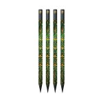 EMERALD FLOWER 4PK PENCILS
