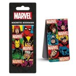 Magnetická záložka Marvel Retro Grid