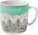 Green Valley Mug 'Whispering Pines'