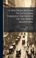A Trip From Boston To Littleton, Through The Notch Of The White Mountains