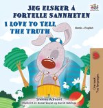 I Love to Tell the Truth (Norwegian English Bilingual Book for Kids)