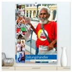 Zeitungshändler - Unterwegs in der Altstadt von Havanna (hochwertiger Premium Wandkalender 2026 DIN A2 hoch), Kunstdruck in Hochglanz