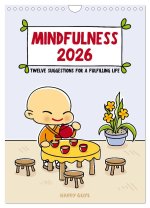 Mindfulness 2026 (Wall Calendar 2026 DIN A4 portrait), CALVENDO 12 Month Wall Calendar